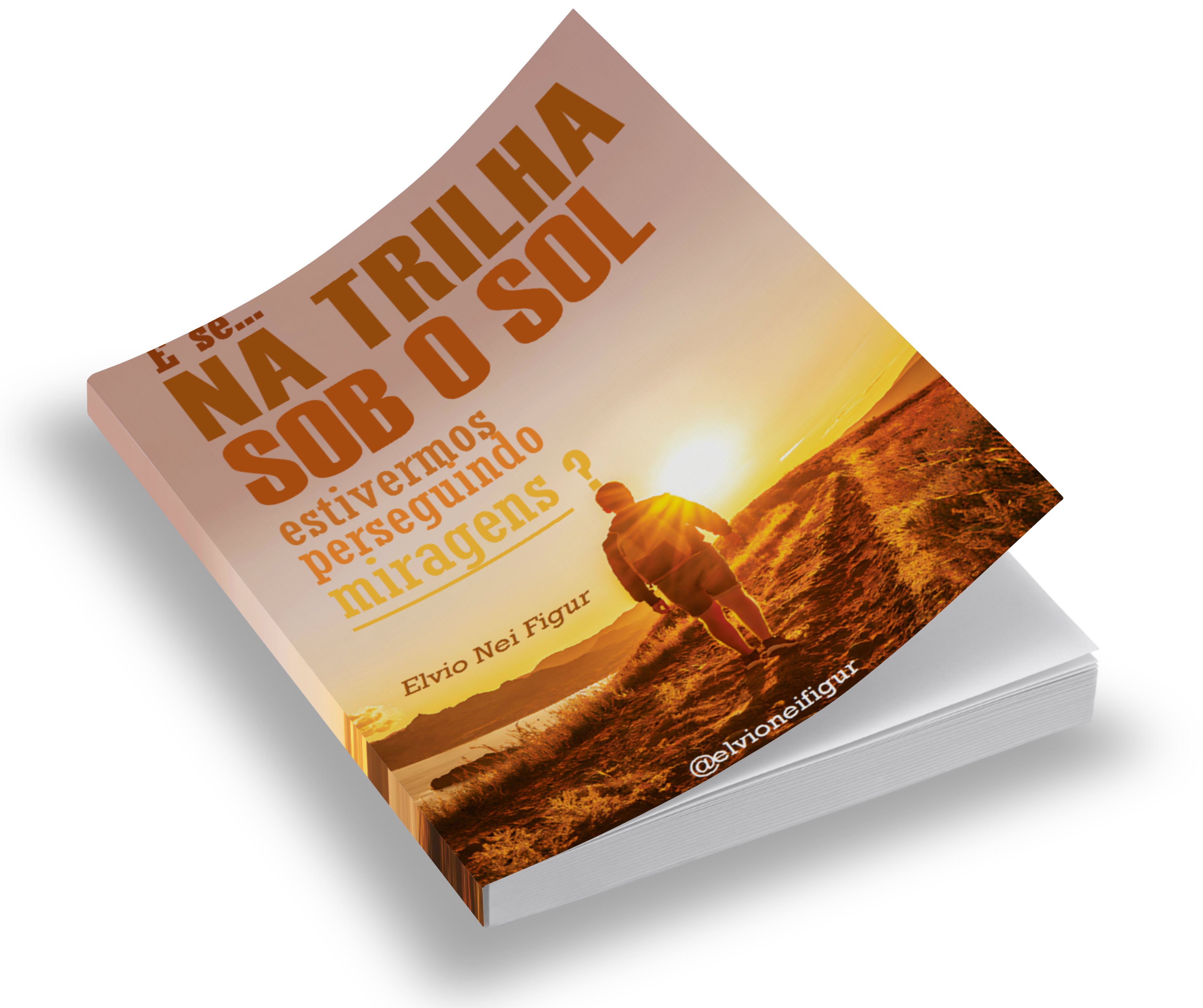 Livro aberto com o sol ao fundo